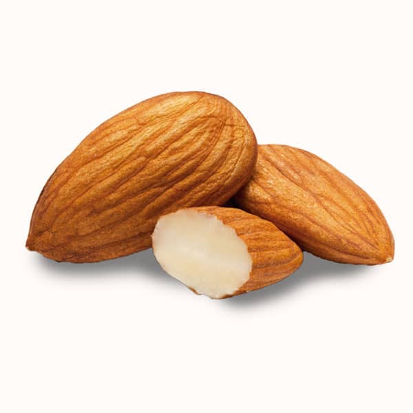 Miolo de amêndoa com pele