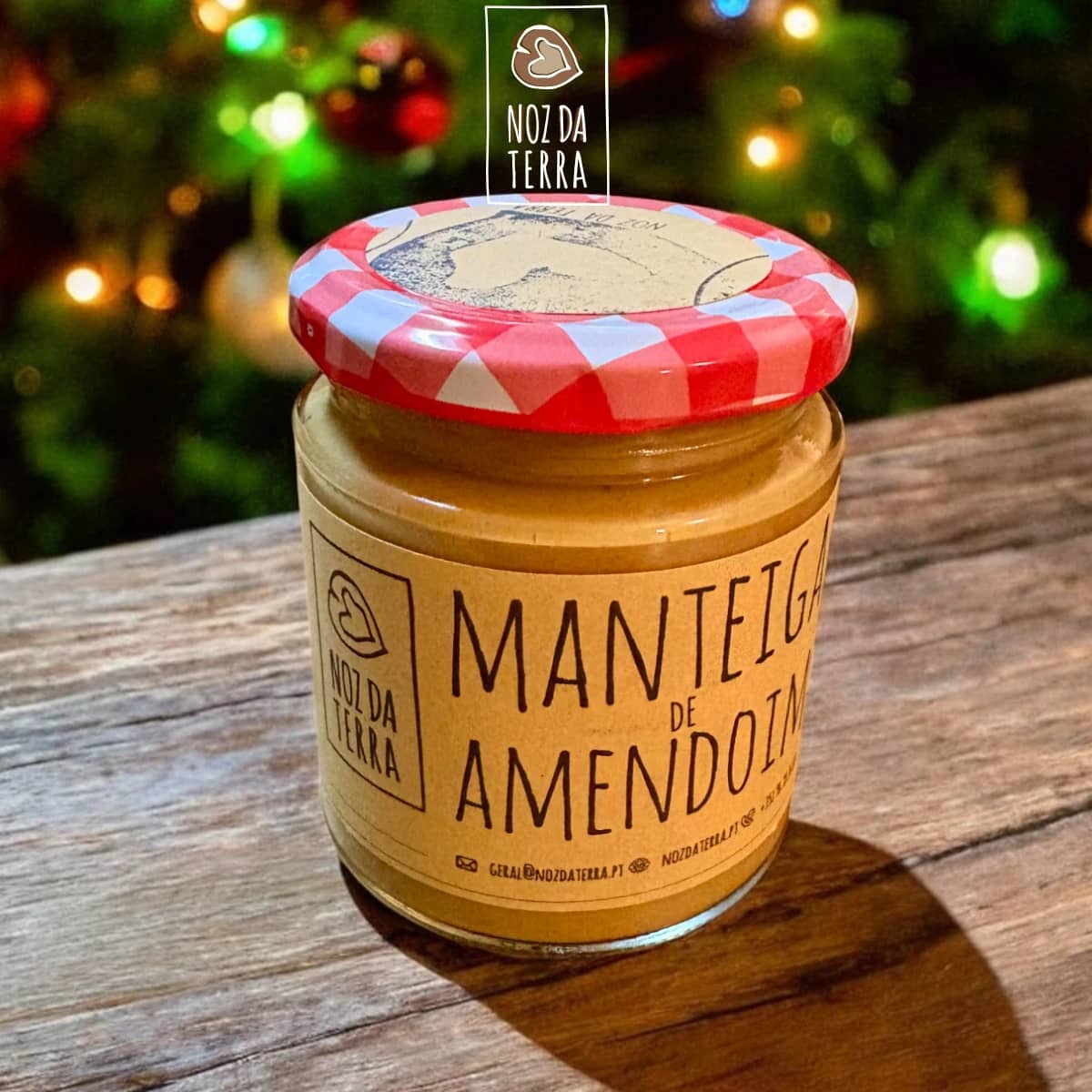 manteiga de amendoim natural noz da terra