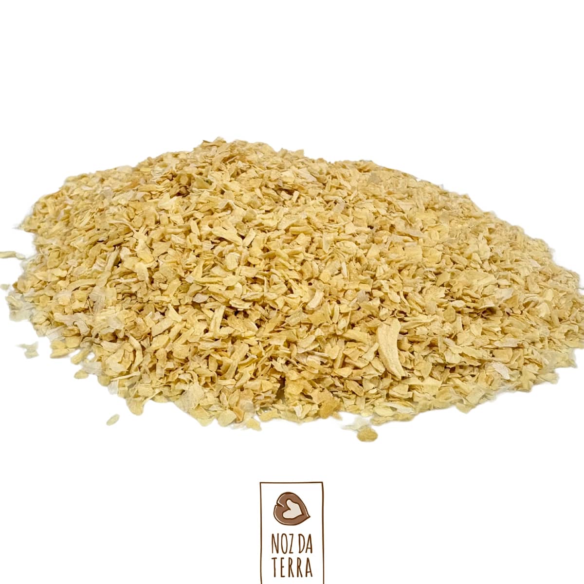 Cebola granulada a granel, ideal para quem procura praticidade na cozinha sem abdicar do sabor tradicional.