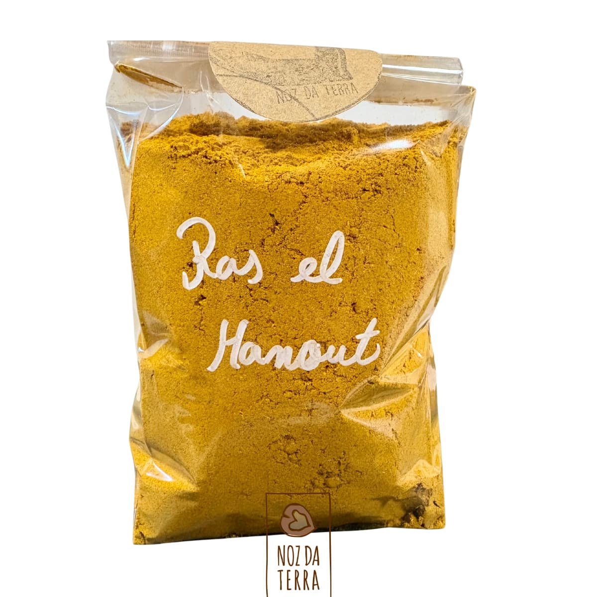 Ras el Hanout a granel da Noz da Terra, uma mistura aromática de especiarias inspirada na tradição marroquina, ideal para dar mais sabor e personalidade às suas receitas.